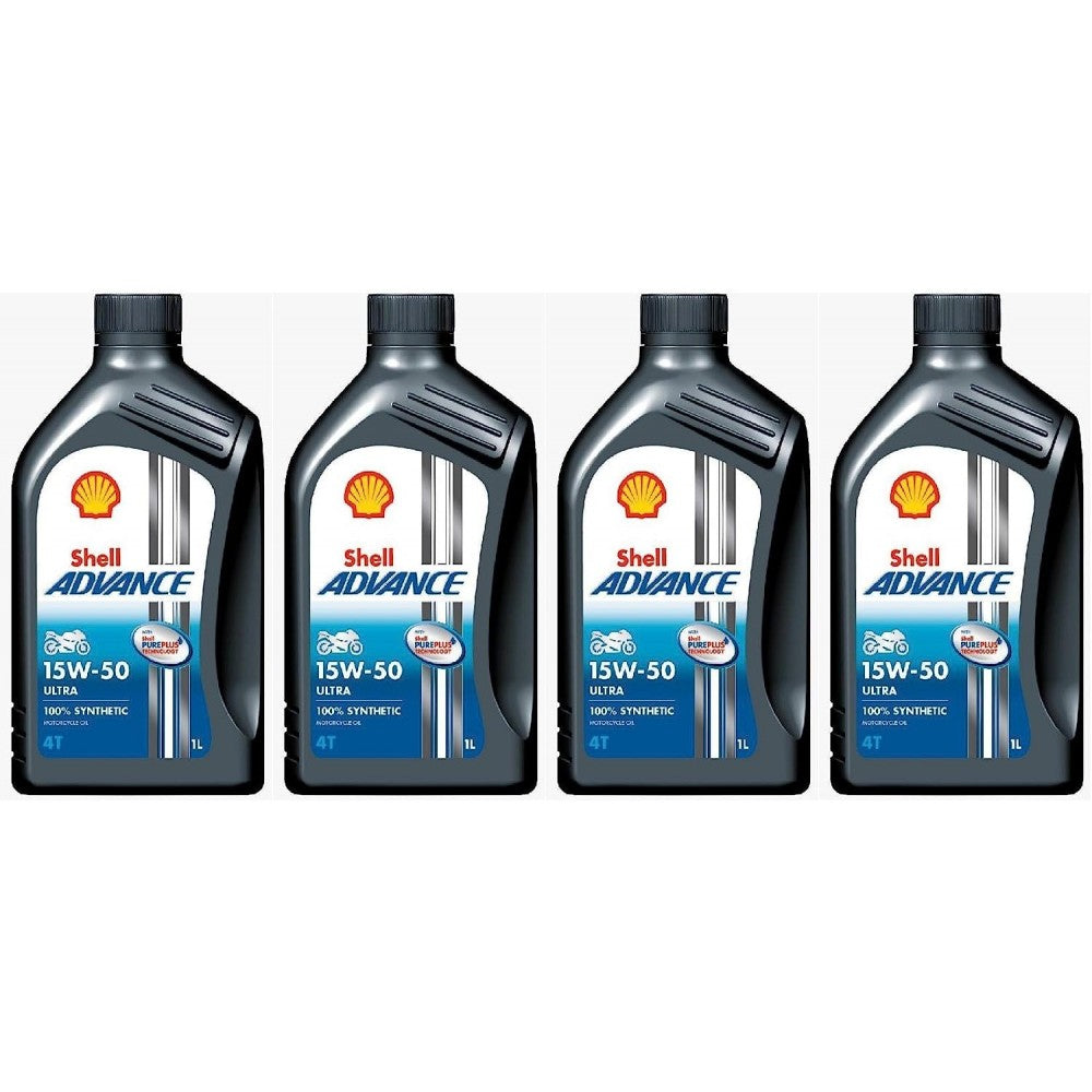 Shell Advance 4t 15w50 Ultra Technology 1lt